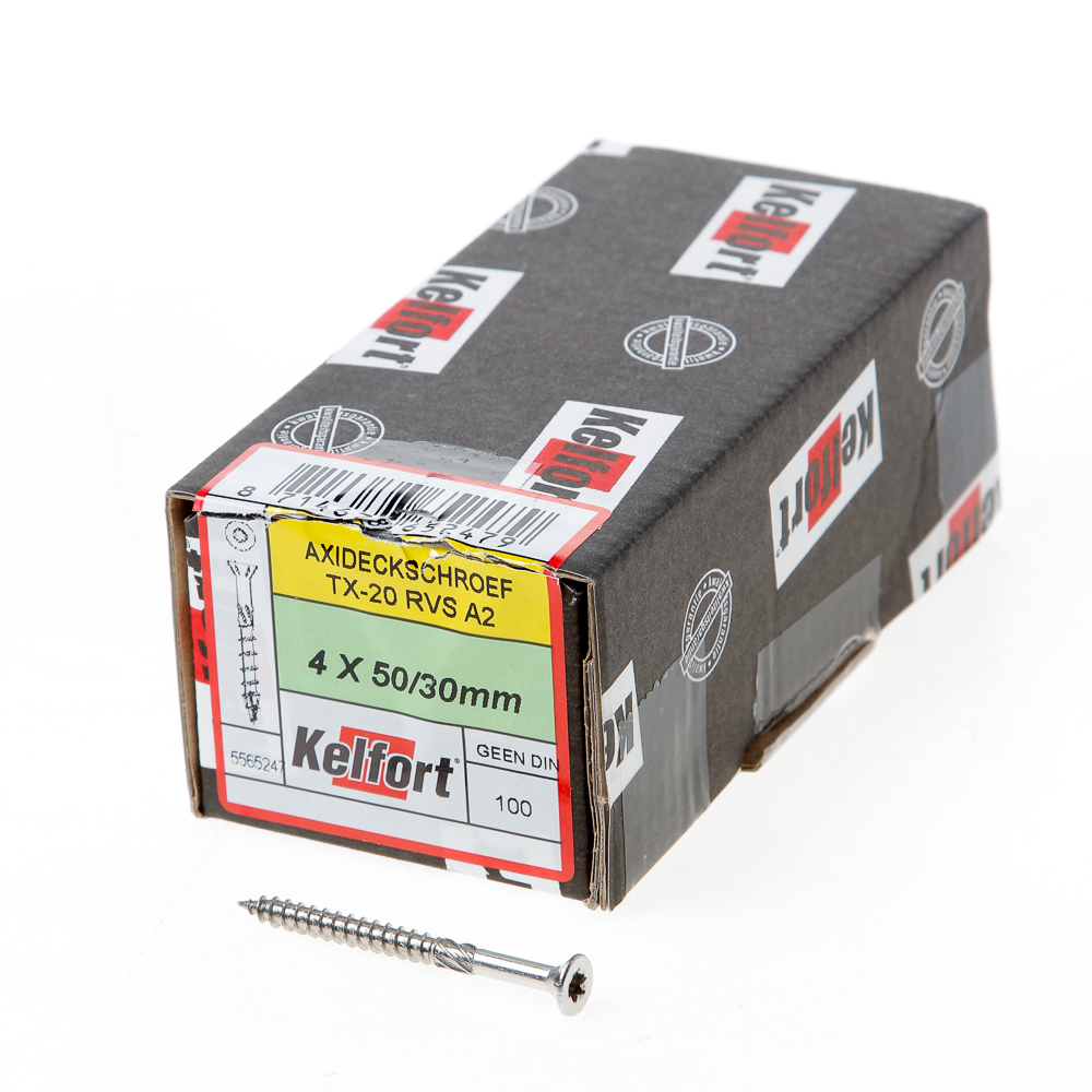 Kelfort Vlonderschroef Platverzonken Kop Rvs A2 T20 40 X 5030Mm kelfort kopen in de aanbieding Kelfort Vlonderschroef Platverzonken Kop Rvs A2 T20 40 X 5030Mm kelfort kopen in de aanbieding