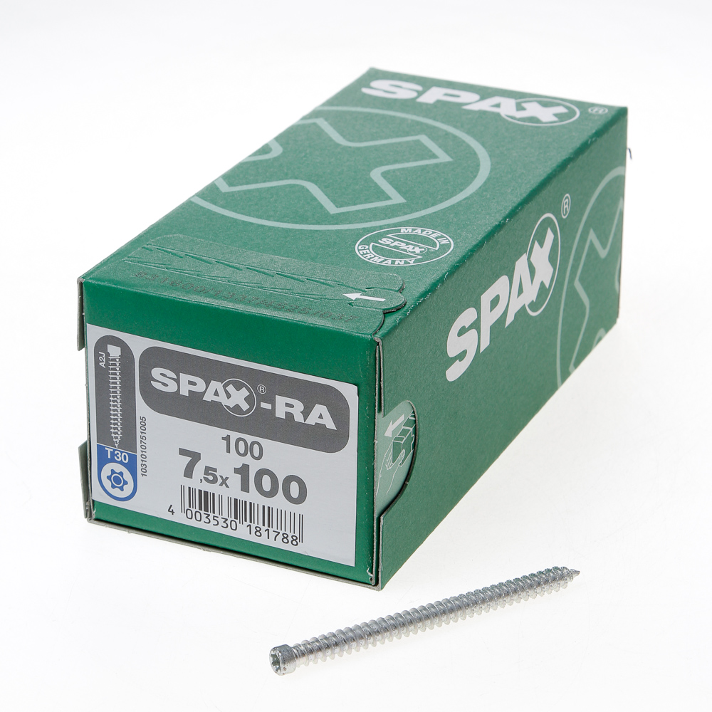Spax Ra Kozijnschroeven Torx Cilinderkop T30 75 X 100Mm spax kopen in de aanbieding