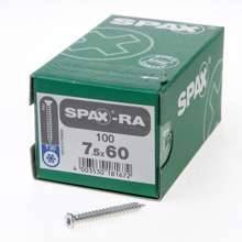 Afbeeldingen van Spax-RA Kozijnschroeven torx platverzonken kop T30 7.5 x 60mm