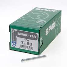 Afbeeldingen van Spax-RA Kozijnschroeven torx platverzonken kop T30 7.5 x 80mm