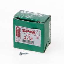Afbeeldingen van Spax Spaanplaatschroef cilinderkop verzinkt T-Star T10 3.0x12mm (per 200 stuks)