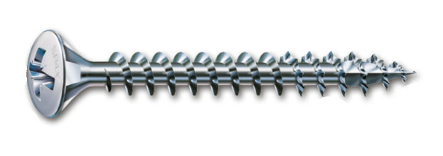 Spax Spaanplaatschroef lenskop verzinkt pozidriv 5.0x50mm (per 2000 stuks)