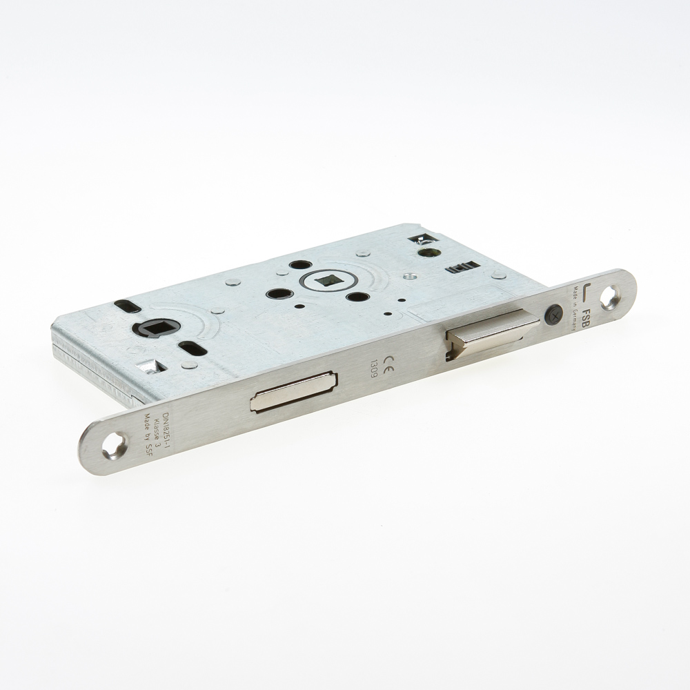 FSB WC-slot roestvaststaal 8 x PC72mm voorplaat afgerond 20mm