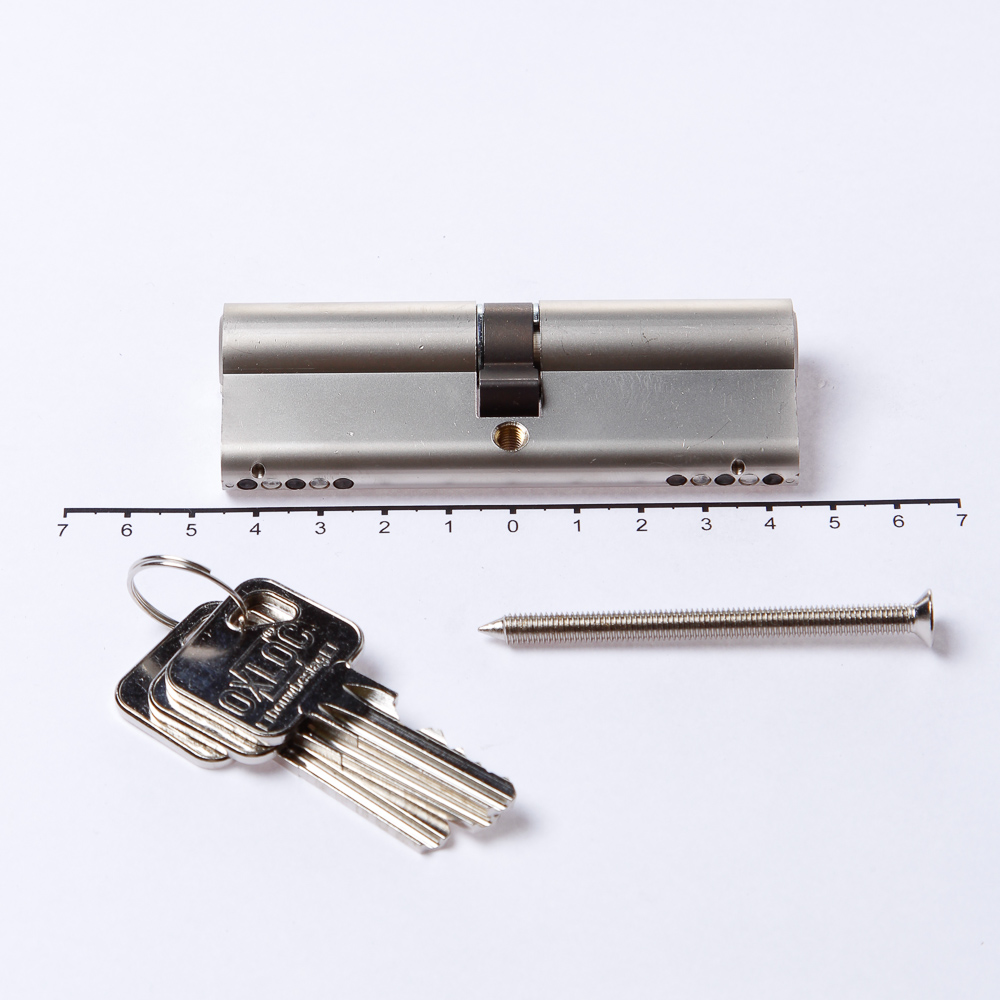 Oxloc Profielcilinder dubbel met gevarenfunctie 45/45 SKG**