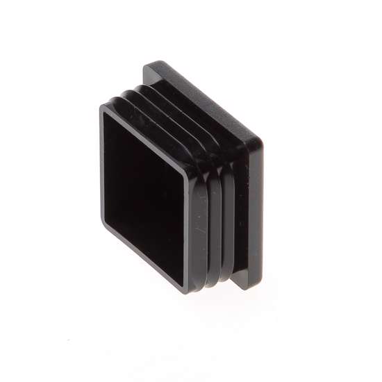 Afbeelding van Vierkante insteekdop zwart 40x40mm (bu.werks)