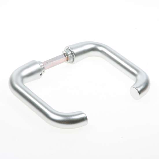 Afbeelding van Hoppe Deurkruk, aluminium 138l snelstiftverbinding zilver