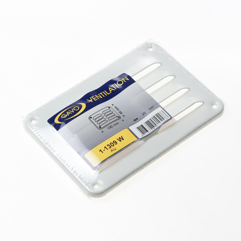 Gavo Schoepenrooster Aluminium Wit 13 X 9Cm gavo kopen in de aanbieding