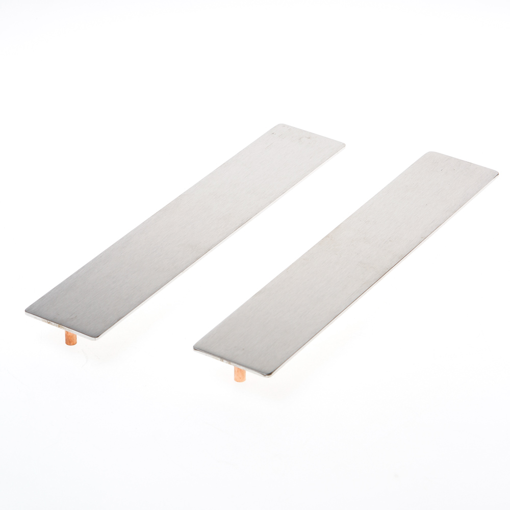 P & E Langschild geheel blind 240 x 45mm 7141/000/130