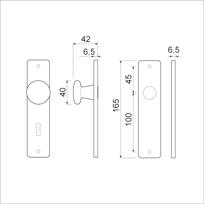 Ami Kortschild, Blind F1 165/4rh