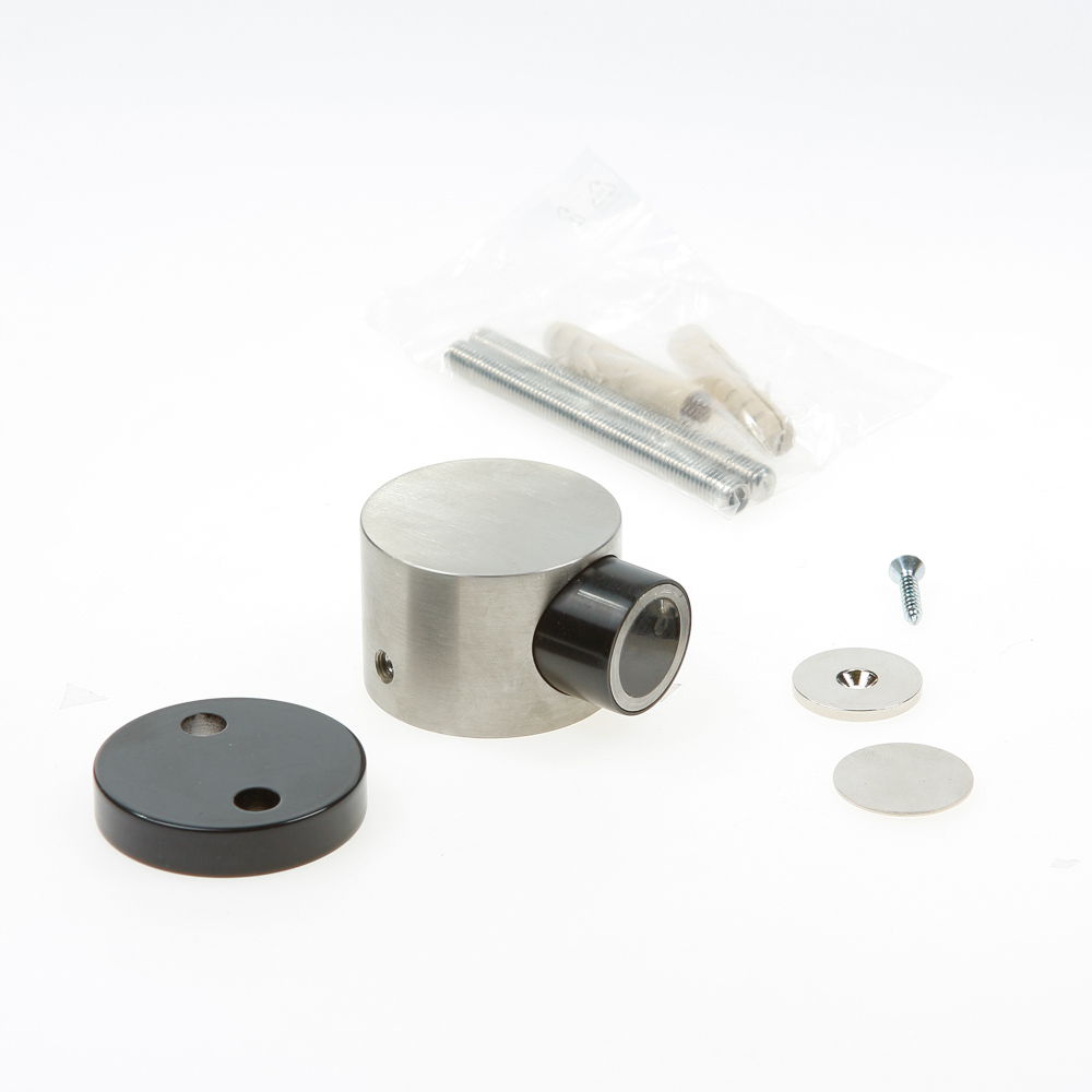 Kws Deurvastzetter met magneet voor deurgewicht tot 60kg RVS 1015-82