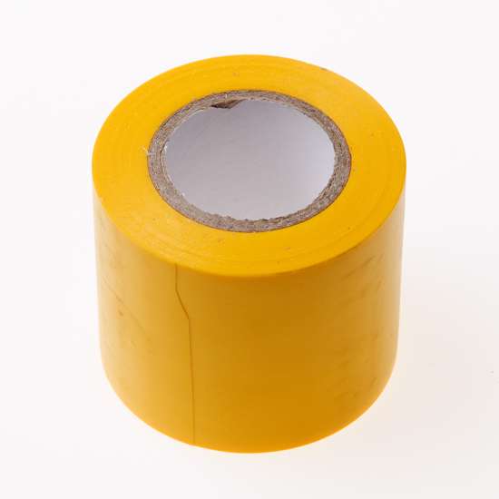 Afbeelding van PVC Isolatietape geel 50mm x 10 meter