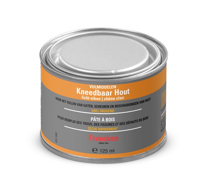 Frencken Kneedbaar hout naturel tube 50ml