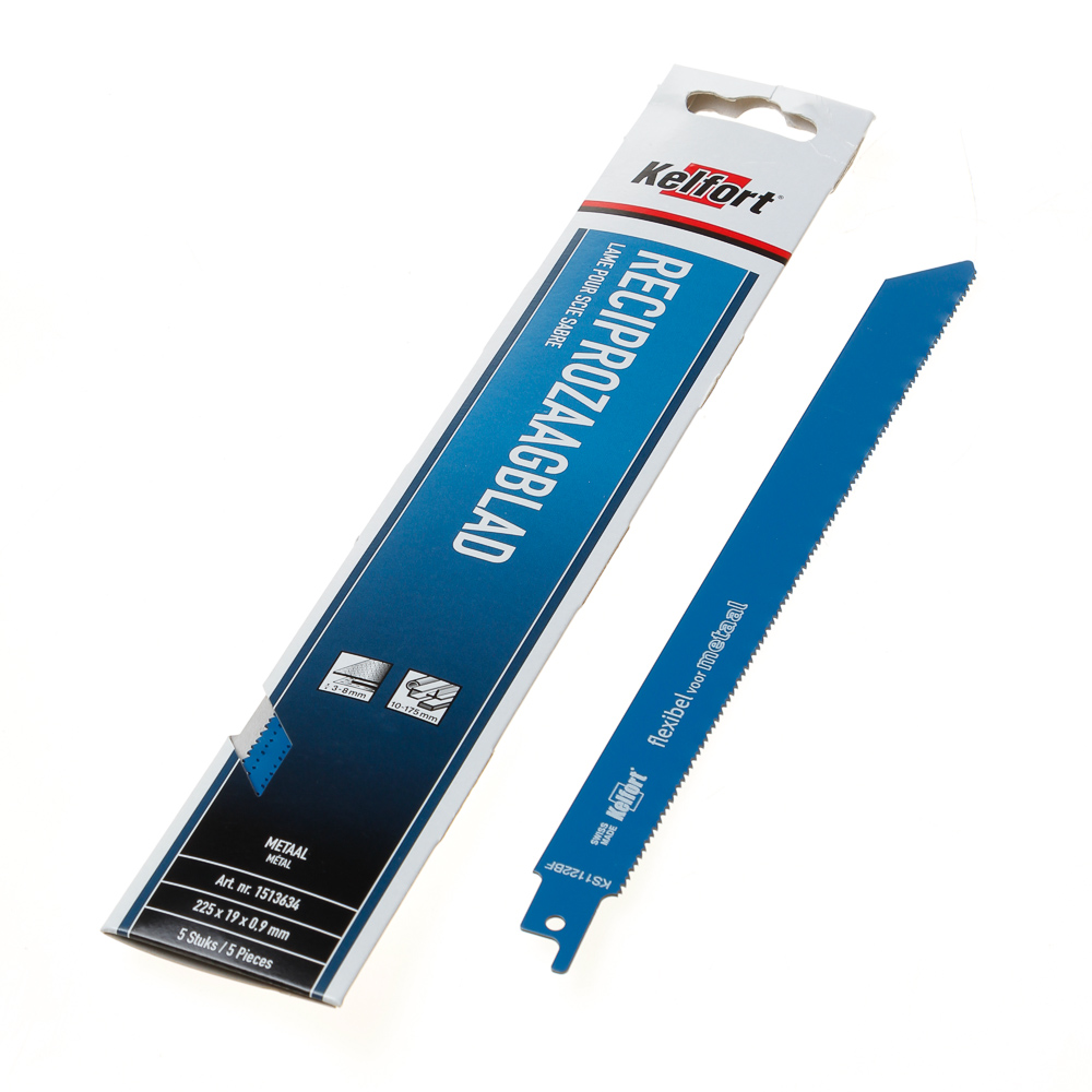 Kelfort Reciprozaagblad Lang Ks1122Bf Metaal Blister Van 5 Zaagjes kelfort kopen in de aanbieding Kelfort Reciprozaagblad Lang Ks1122Bf Metaal Blister Van 5 Zaagjes kelfort kopen in de aanbieding