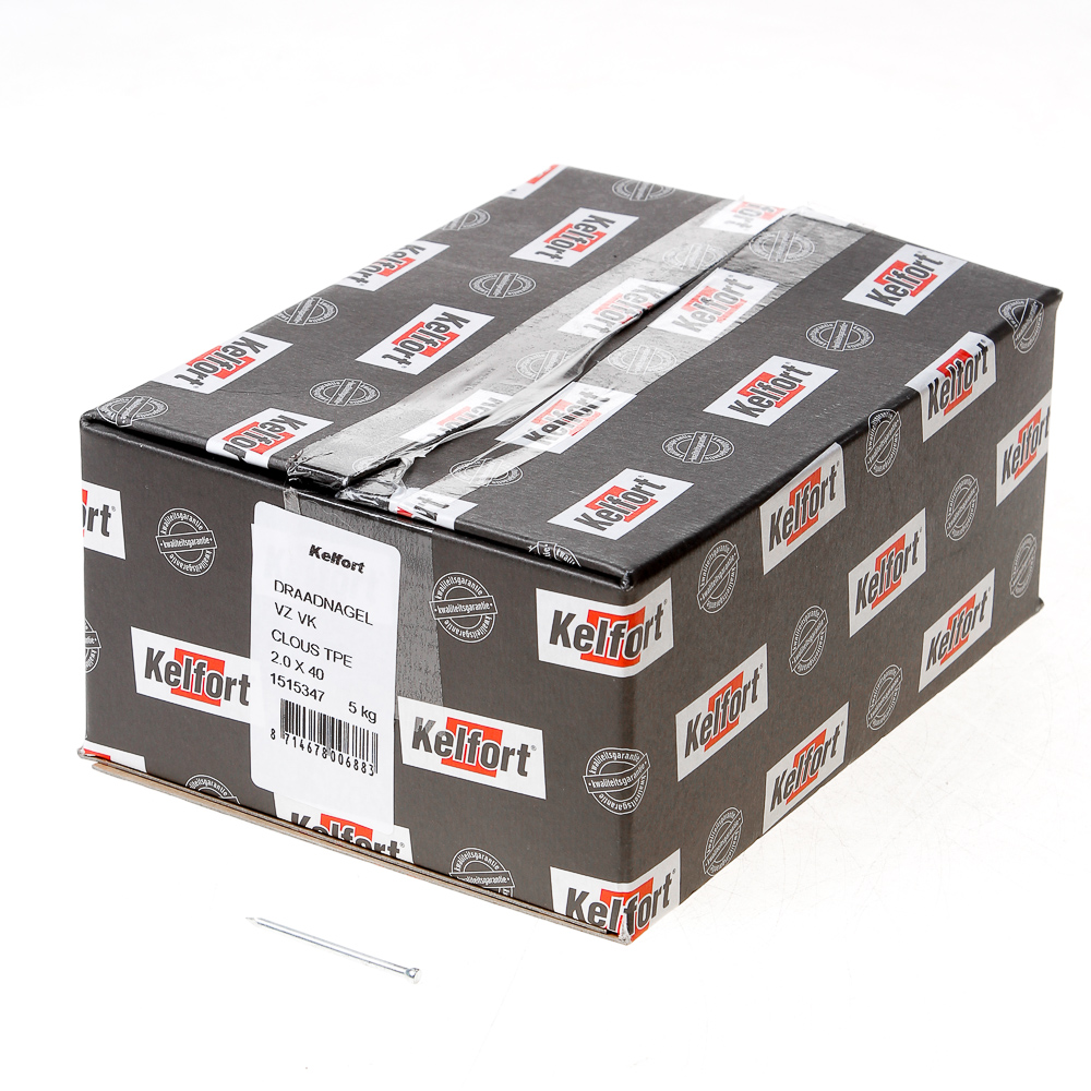 Kelfort Draadnagel Verloren Kop Gegalvaniseerd 20 X 40Mm kelfort kopen in de aanbieding Kelfort Draadnagel Verloren Kop Gegalvaniseerd 20 X 40Mm kelfort kopen in de aanbieding