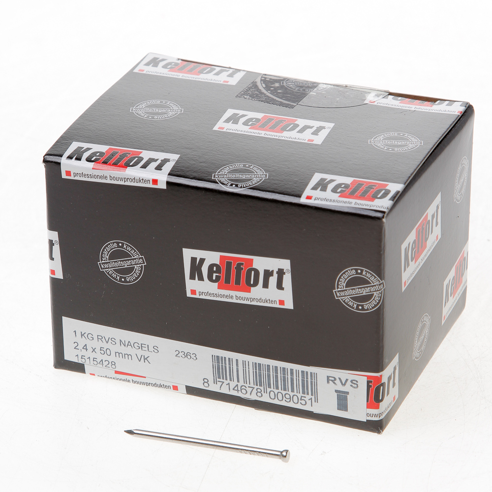 Kelfort Draadnagel Verloren Kop Rvs 24 X 50Mm 1Kg kelfort kopen in de aanbieding Kelfort Draadnagel Verloren Kop Rvs 24 X 50Mm 1Kg kelfort kopen in de aanbieding