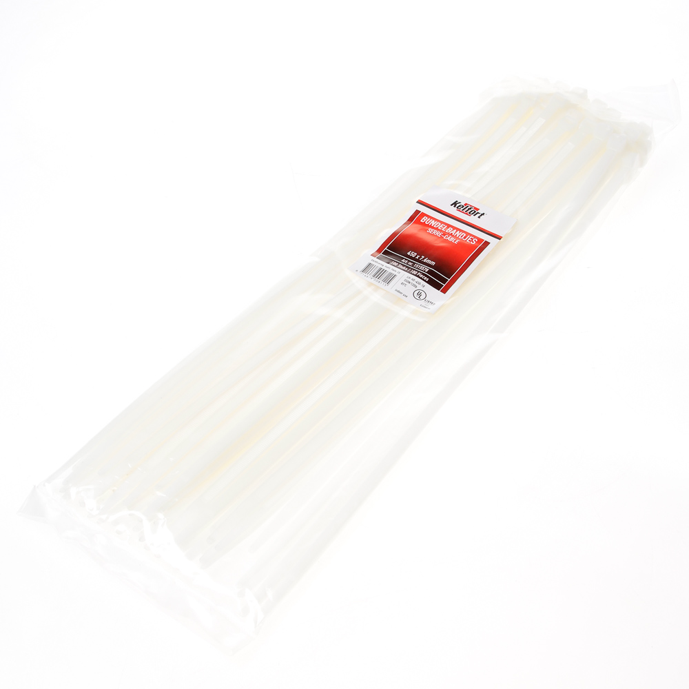 Bundelbandje transparant 450 x 8.0mm
