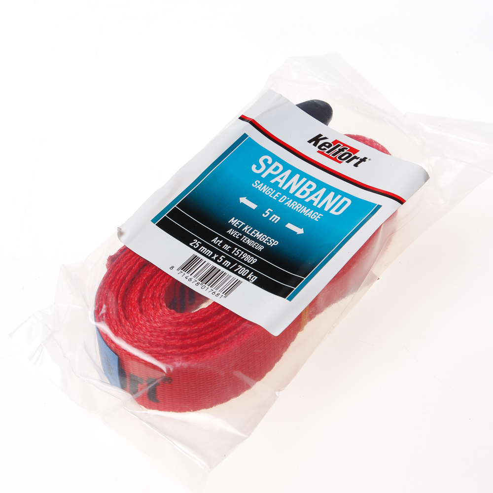 Kelfort Spanband Met Klemgesp 5 Mtr 1 kelfort kopen in de aanbieding