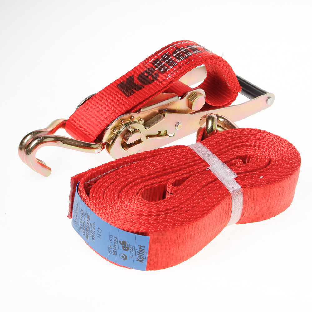 Kelfort Spanband Met Ratelgesp Haken 5000Kg 50Mm 7M kelfort kopen in de aanbieding