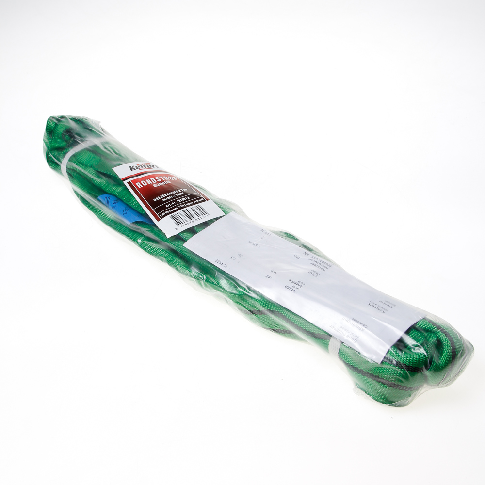 Rondstrop 1.5m, groen, 2 ton