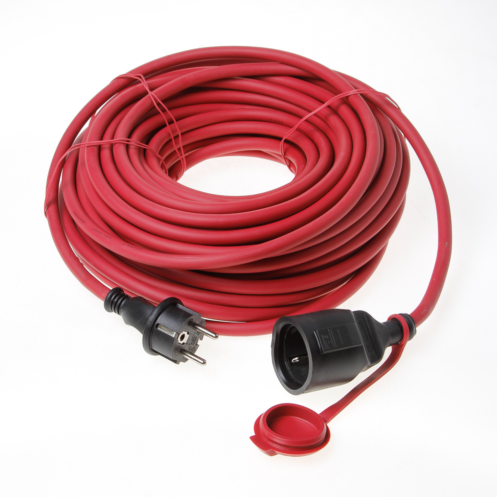 Kelfort Verlengsnoer 3 X 15 Neopreen Rood 25 Meter kelfort kopen in de aanbieding