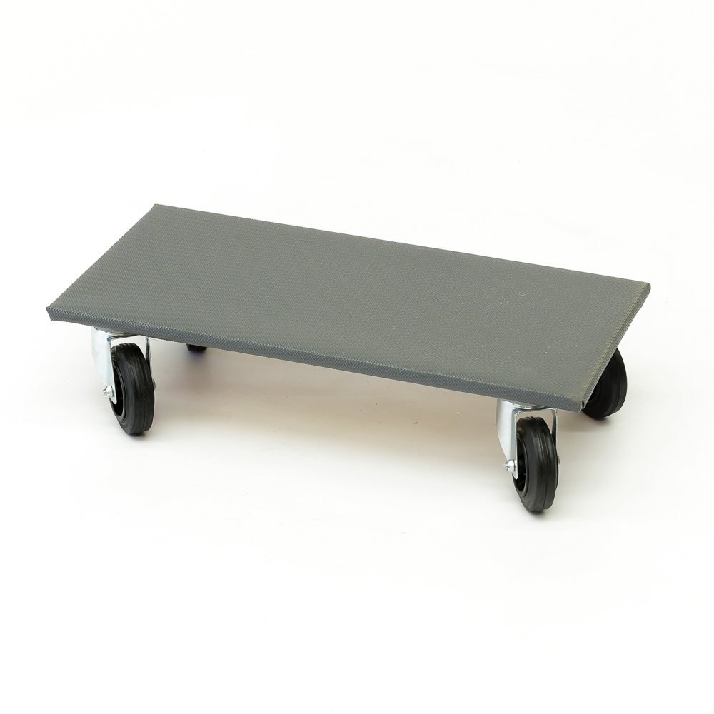 Rolplateau "hondje" rubber wiel 250kg