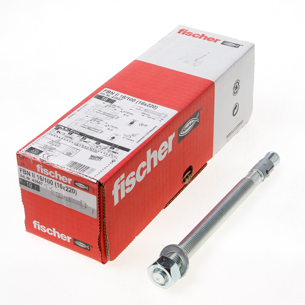 Fischer Snelbouwanker Fbn Ii M16 X 220Mm 16100 fischer kopen in de aanbieding Fischer Snelbouwanker Fbn Ii M16 X 220Mm 16100 fischer kopen in de aanbieding