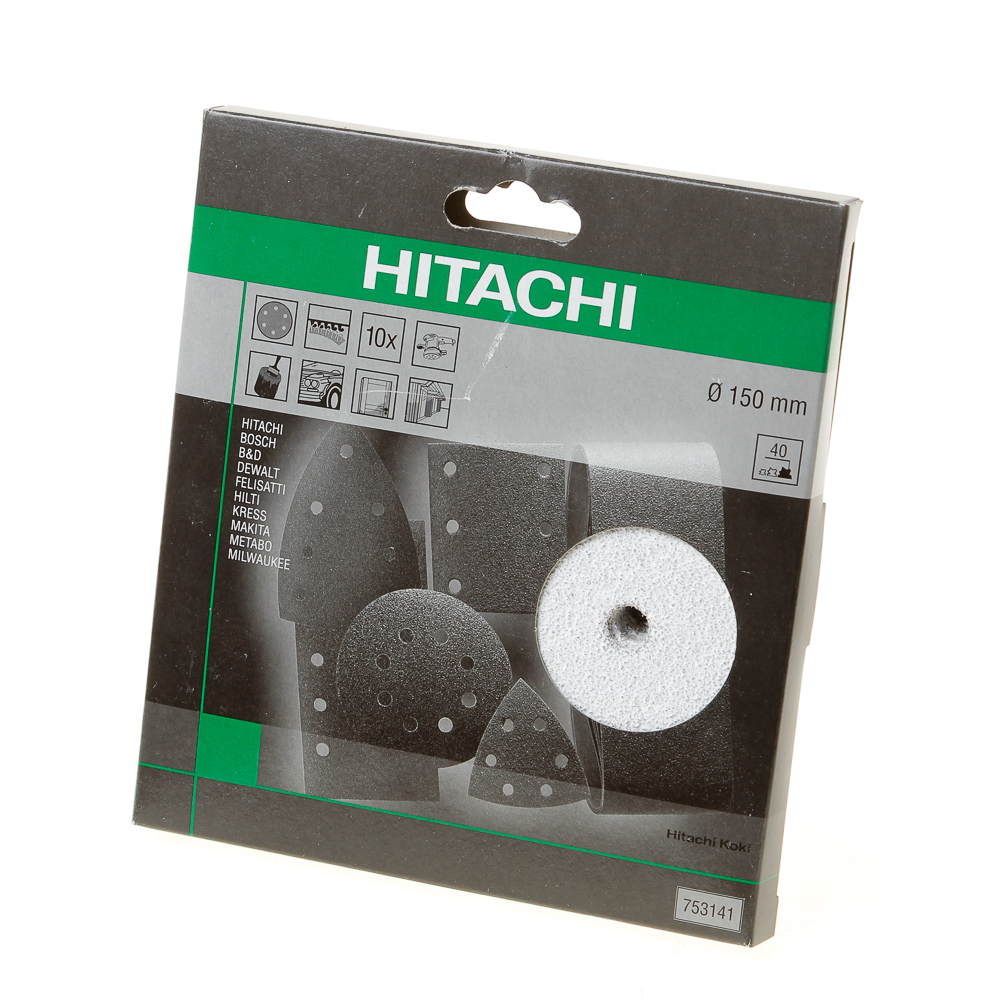 Hikoki Schuurschijf Diameter150 K40 Velcro Wit 10 St hikoki kopen in de aanbieding Hikoki Schuurschijf Diameter150 K40 Velcro Wit 10 St hikoki kopen in de aanbieding