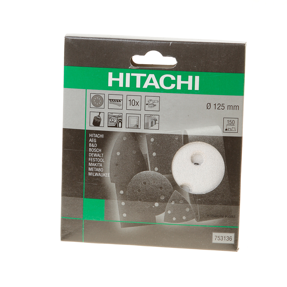 Hikoki Schuurschijf Diameter 125 K150 Velcro Wit 10 St hikoki kopen in de aanbieding Hikoki Schuurschijf Diameter 125 K150 Velcro Wit 10 St hikoki kopen in de aanbieding