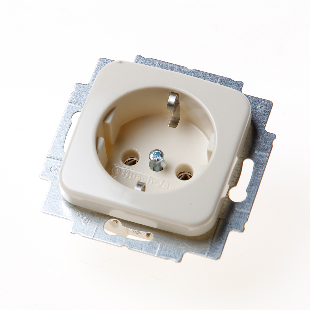 Busch Jaeger Wandcontactdoos Enkel Met Aarde Inbouw Creme huismerk kopen in de aanbieding Busch Jaeger Wandcontactdoos Enkel Met Aarde Inbouw Creme huismerk kopen in de aanbieding