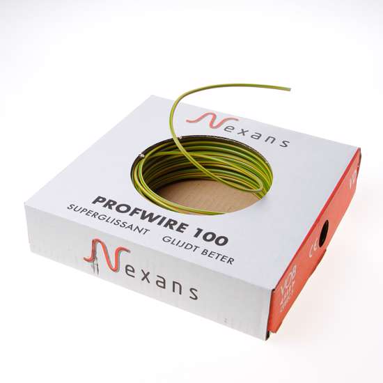 Afbeelding van Nexans Profwire kabel installatiedraad groen/geel 2.5mm²