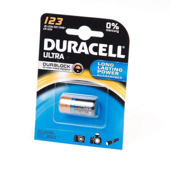 Afbeelding van Duracell Batterij cr123a 3v