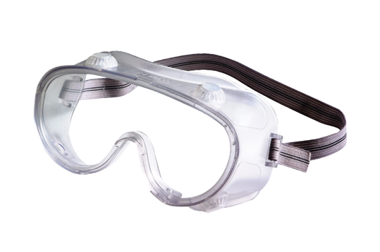 Afbeelding van Veiligheidsstofbril ruimzicht met ventiel