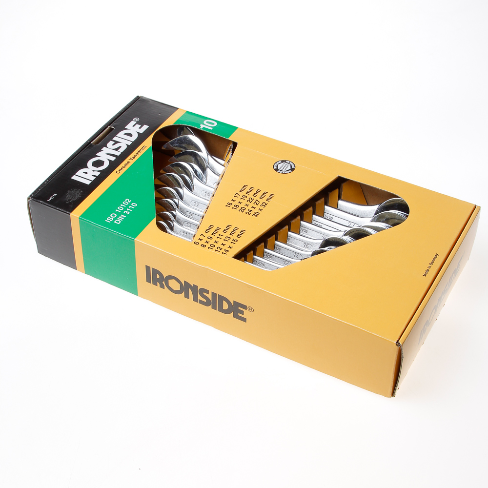 Ironside Steeksleutelset 10 Delig 6 32Mm ironside kopen in de aanbieding