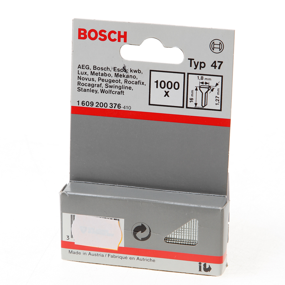 Bosch Nagels Type 47 16Mm Blister Van 1000 bosch kopen in de aanbieding