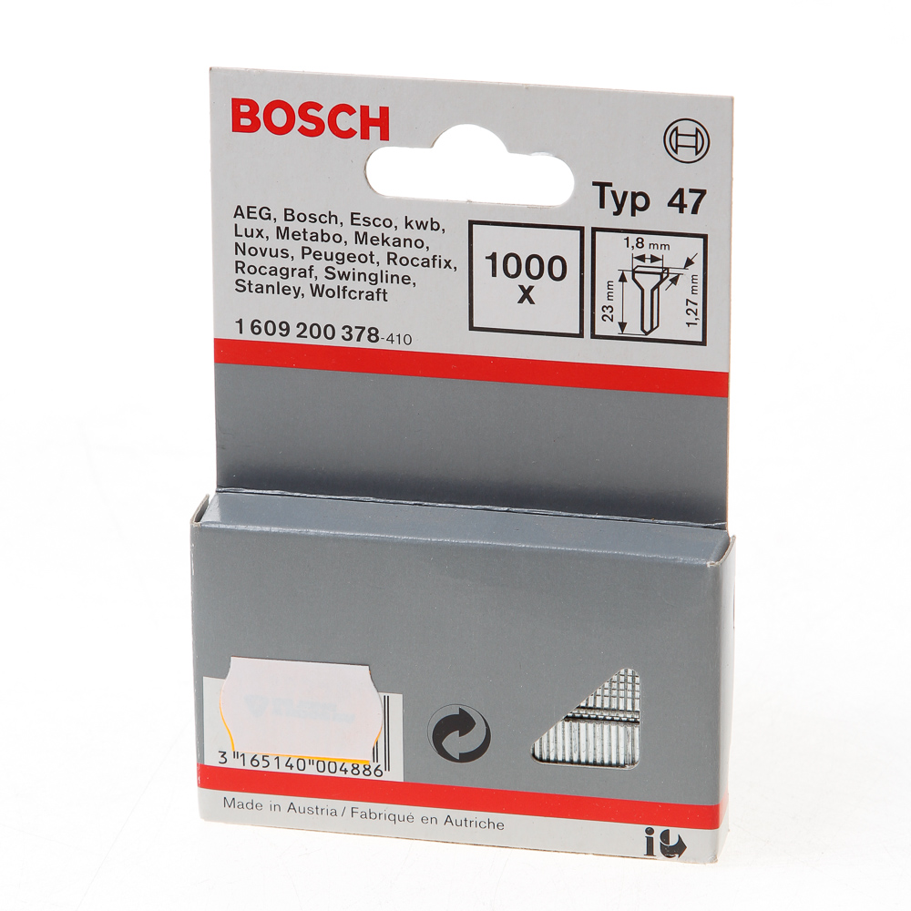 Bosch Nagels Type 47 23Mm Blister Van 1000 bosch kopen in de aanbieding