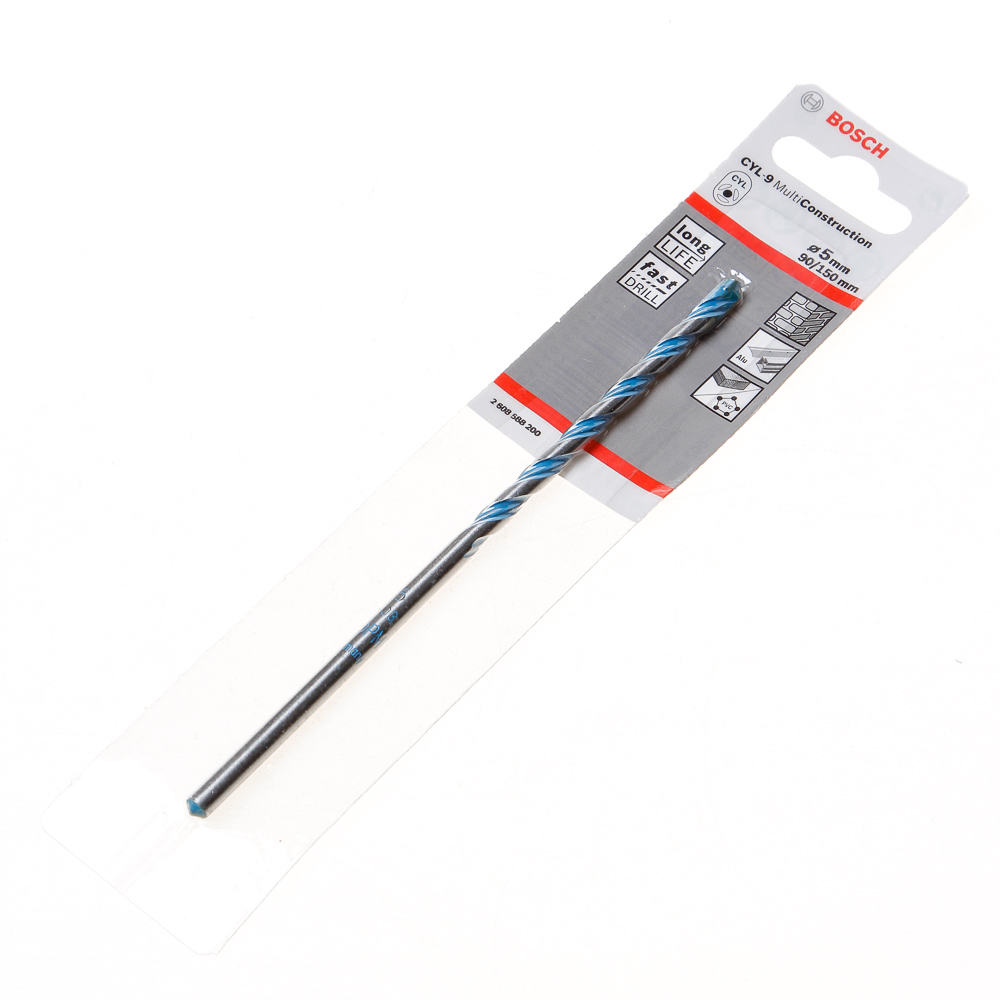 Multiconstructionboor CYL-9 diameter 5 x 150/ 90mm