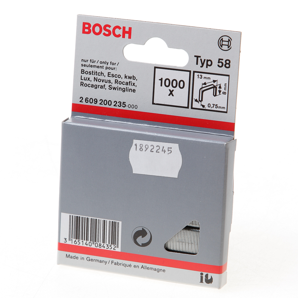 Bosch Nieten Gegalvaniseerd Met Fijne Draad Type 58 8Mm bosch kopen in de aanbieding Bosch Nieten Gegalvaniseerd Met Fijne Draad Type 58 8Mm bosch kopen in de aanbieding