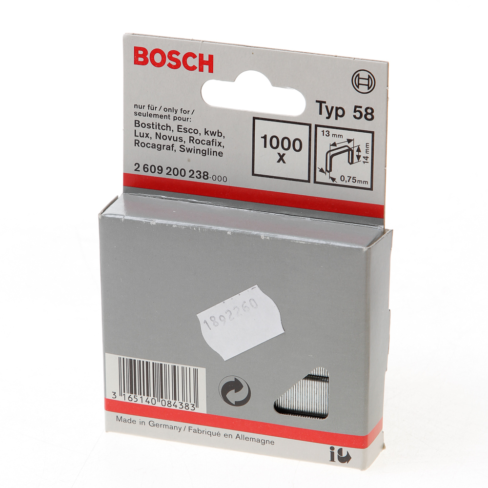 Bosch Nieten Gegalvaniseerd Met Fijne Draad Type 58 14Mm bosch kopen in de aanbieding