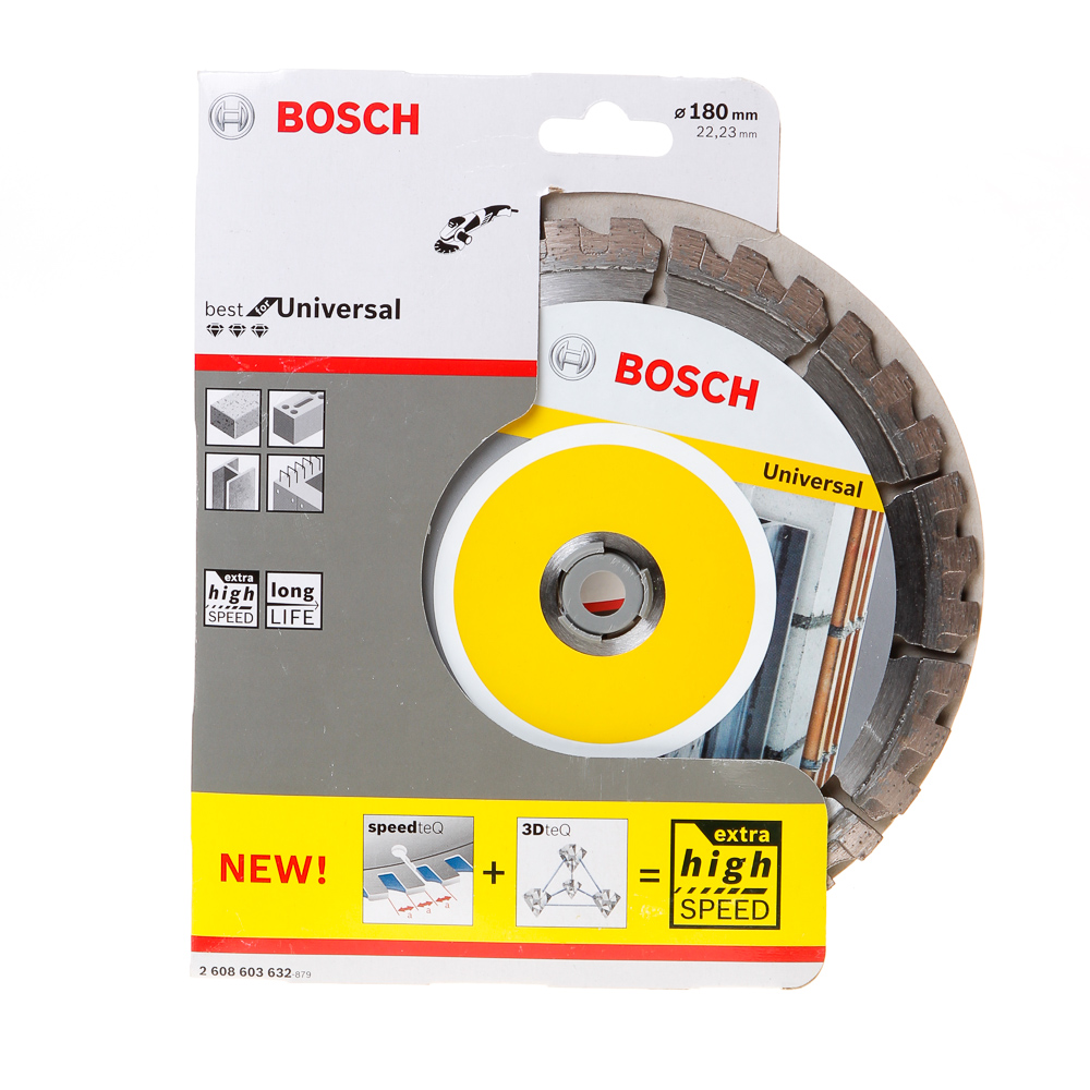 Bosch Diamandschijf Best for Universal + Metal diameter 180 x asgat 22.2mm