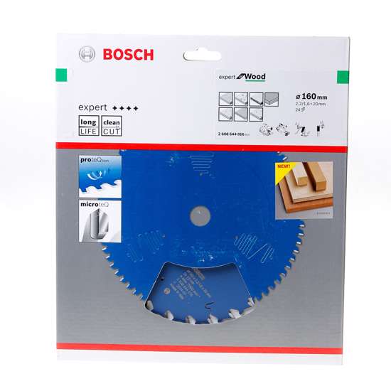 Afbeelding van Bosch Cirkelzaagblad 24 tanden Festo Wood ATB 160 x 20 x 2.2mm 