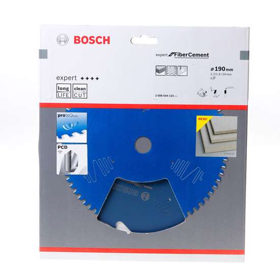 Afbeelding van Bosch Cirkelzaagblad 4 tanden Fiber Cement TCG 190 x 30 x 2.2mm
