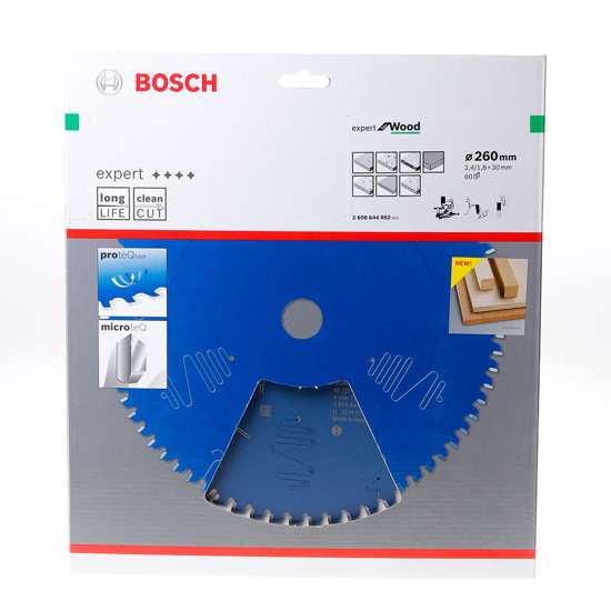 Afbeelding van Bosch Cirkelzaagblad 60 tanden Wood Negative ABT 260 x 30 x 2.4mm
