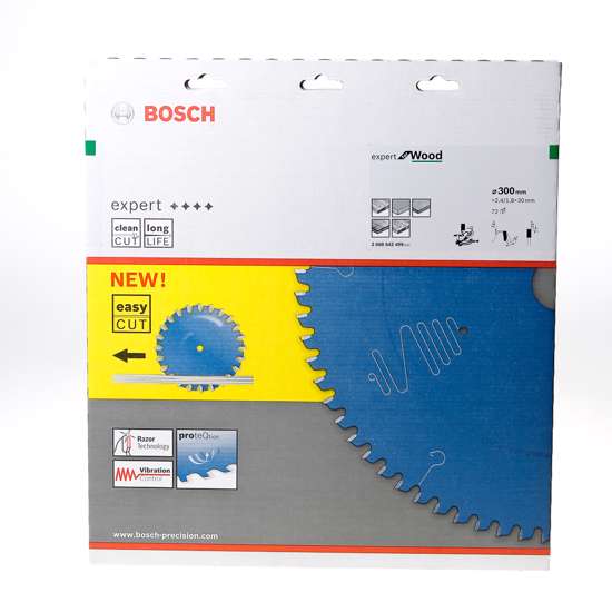 Afbeelding van Bosch Cirkelzaagblad 72 tanden Wood Negative ABT 300 x 30 x 2.4mm