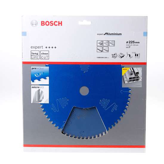 Afbeelding van Bosch Cirkelzaagblad 68 tanden Aluminium Wood HLTCG 225 x 30 x 2.6mm