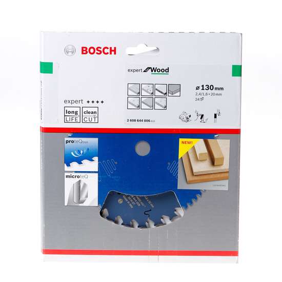 Afbeelding van Bosch Cirkelzaagblad 24 tanden Wood ABT 130 x 20 x 2.4mm