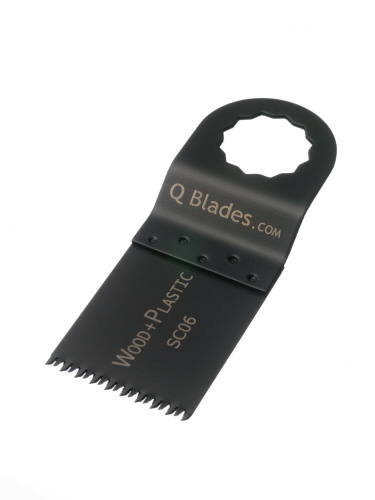 Qblades SC06 Multitoolzaagblad Prc 34X40mm Hcs 1St