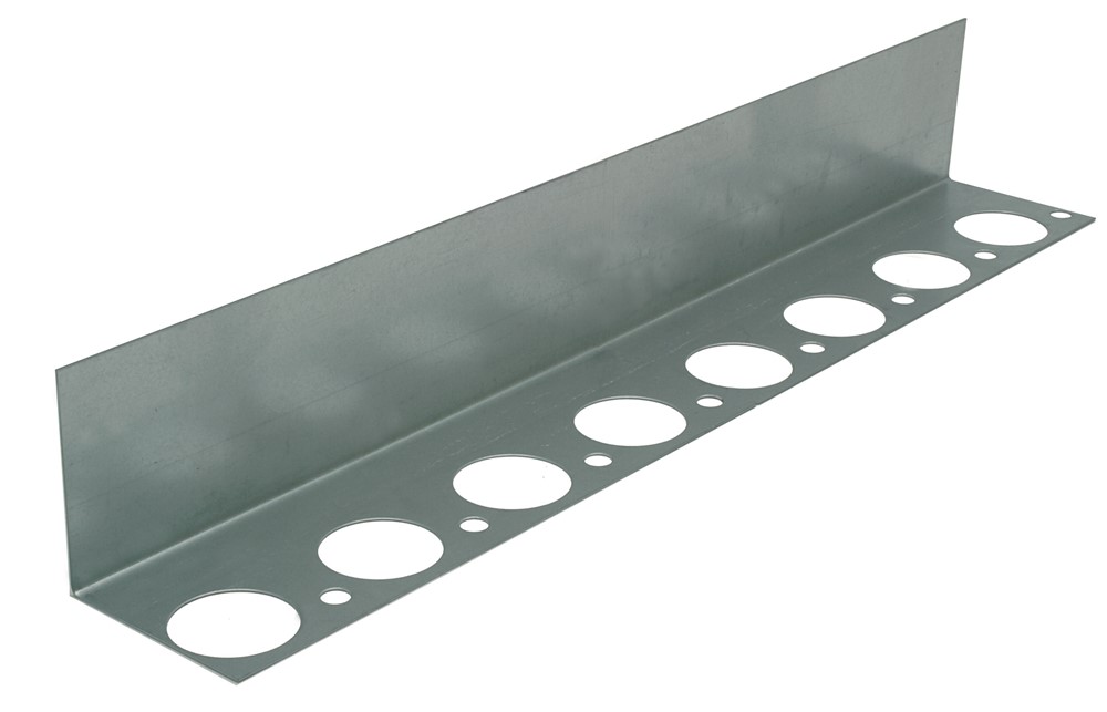 Gb Hoeklijn voor zandcementdekvloer 40 x 80 x 1150mm 105040