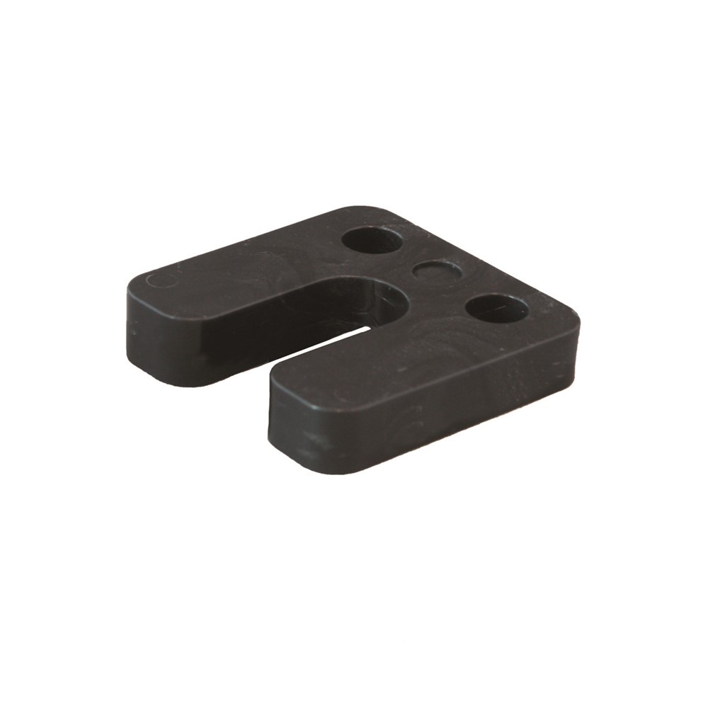 Gb Hogedrukplaat met sleuf 10 x 70 x 70mm ABS 34850