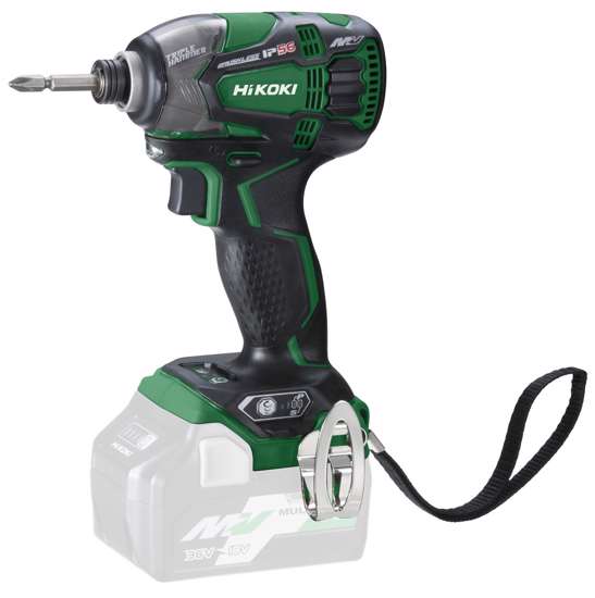 Afbeelding van HiKOKI WH36DB W2Z slagschroevendraaier Multivolt 36V mv-ex, exclusief accu's en lader,  in HSC systainer