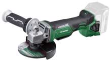 Afbeeldingen van HiKOKI G18DBBAL W2Z accu haakseslijpmachine 18V rem dms ,brushless, exclusief accu's en lader, inclusief systainer HSC II